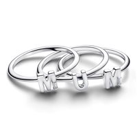 Anello Pandora Donna Family and Friends in Argento Cubic Zirconia 194458C01-52 - 194458C01-52